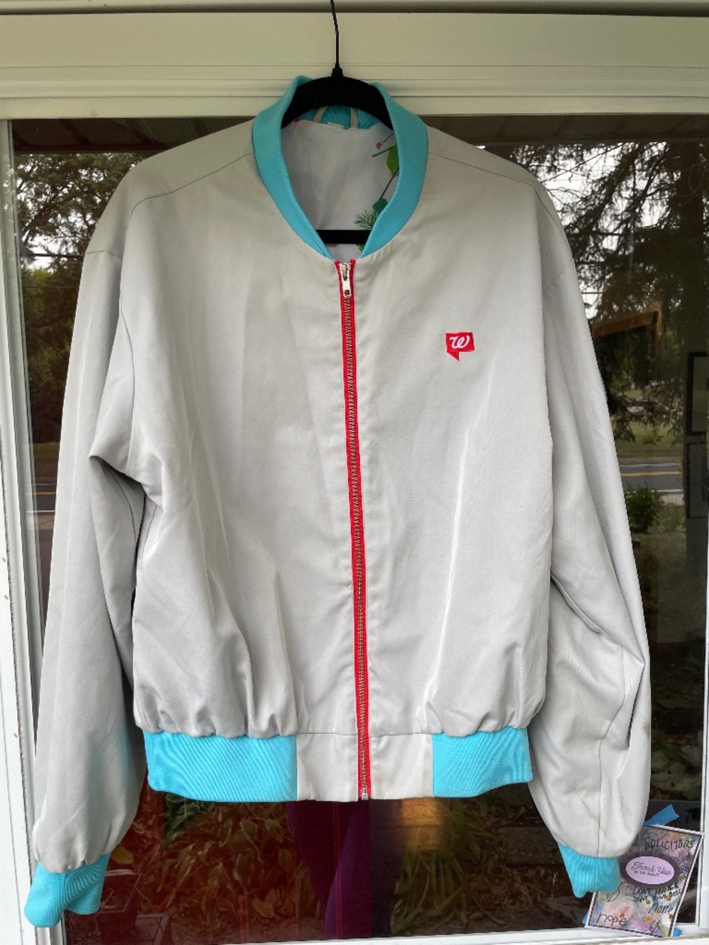 Miriam Budet jacket designed by Jennifer Lopez and Alex Rodriguez